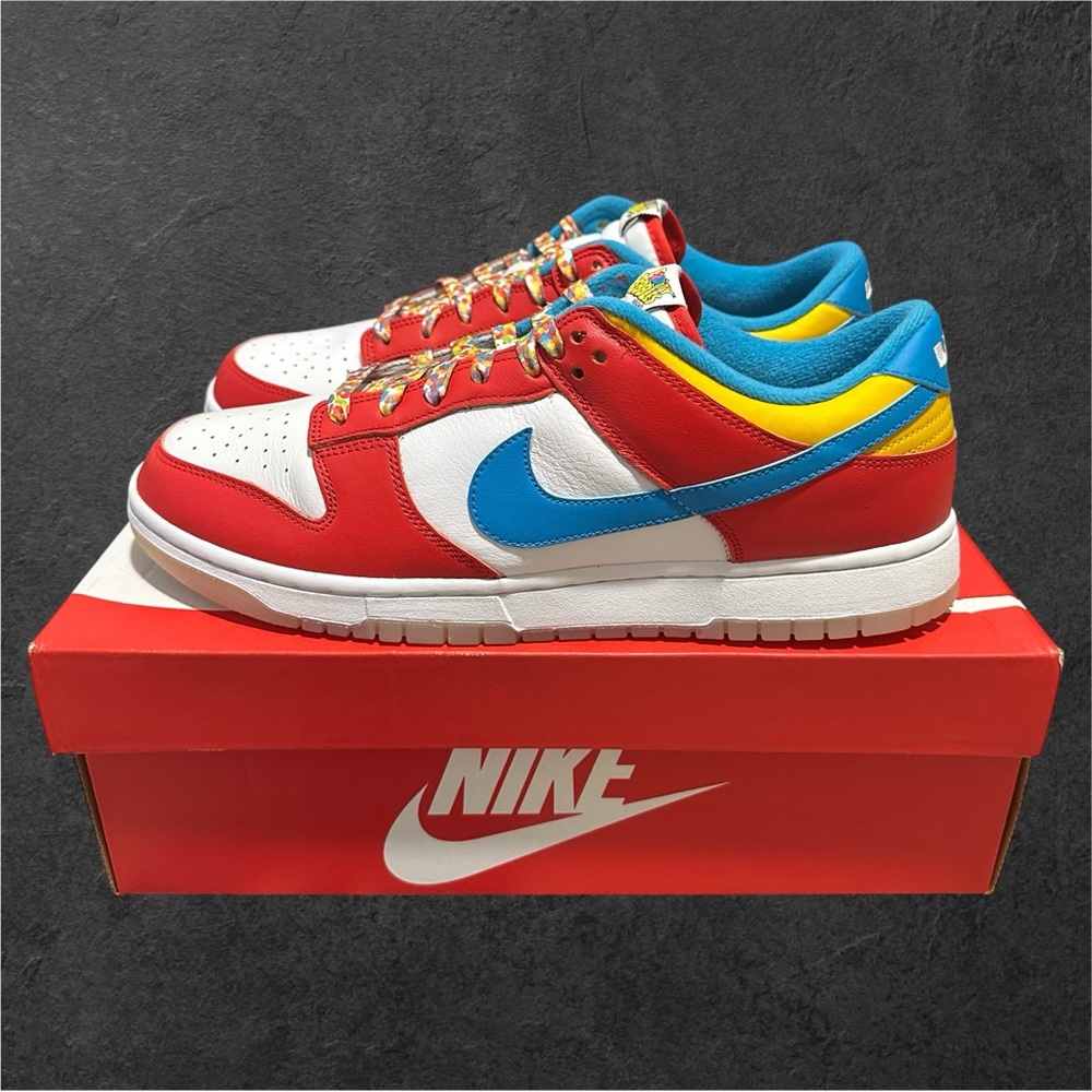 Nike Dunk Low x LeBron James Fruity Pebbles Habanero 11 Casual Shoes DH8009-600